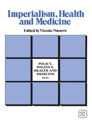 cover image of Imperialism, Health and Medicine